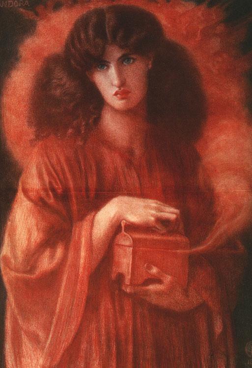 Dante Gabriel Rossetti Pandora